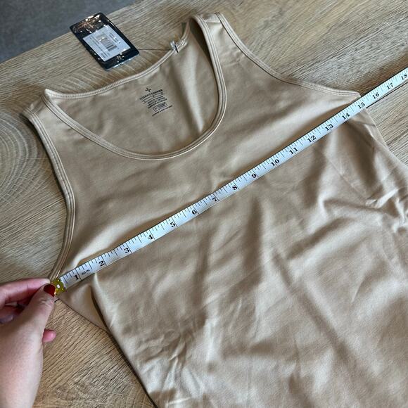 Tommy Copper Women's Lower Back Support Tank Nude L - Picture 8 of 9